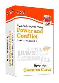 bokomslag GCSE English: AQA Power & Conflict Poetry Anthology - Revision Question Cards