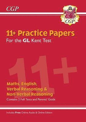 bokomslag Kent Test 11+ GL Practice Papers (with Parents' Guide & Online Edition)