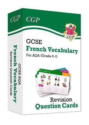 bokomslag GCSE AQA French: Vocabulary Revision Question Cards (For exams in 2025)