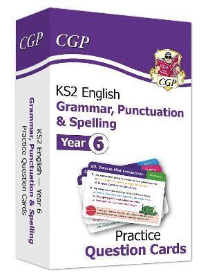 bokomslag KS2 English Year 6 Practice Question Cards: Grammar, Punctuation & Spelling