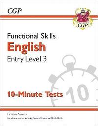 bokomslag Functional Skills English Entry Level 3 - 10 Minute Tests