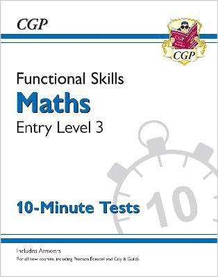 bokomslag Functional Skills Maths Entry Level 3 - 10 Minute Tests