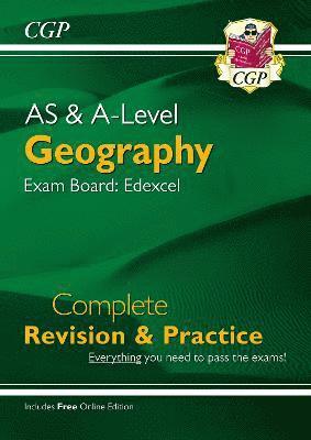 bokomslag A-Level and AS Geography: Edexcel Complete Revision & Practice (with Online Edition)