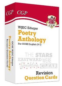 bokomslag GCSE English: WJEC Eduqas Poetry Anthology - Revision Question Cards