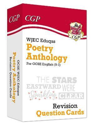 bokomslag GCSE English: WJEC Eduqas Poetry Anthology - Revision Question Cards