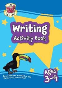 bokomslag Writing Activity Book for Ages 3-4 (Preschool)