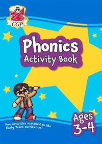 bokomslag Phonics Activity Book for Ages 3-4 (Preschool)