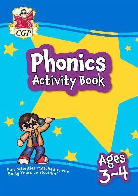 bokomslag Phonics Activity Book for Ages 3-4 (Preschool)