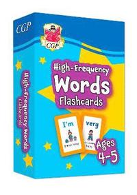 bokomslag High-Frequency Words Flashcards for Ages 4-5 (Reception)