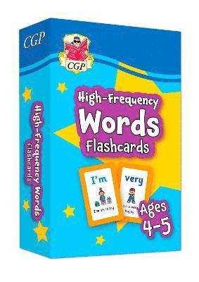 bokomslag High-Frequency Words Flashcards for Ages 4-5 (Reception)