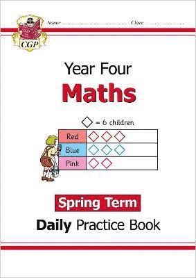 bokomslag KS2 Maths Year 4 Daily Practice Book: Spring Term