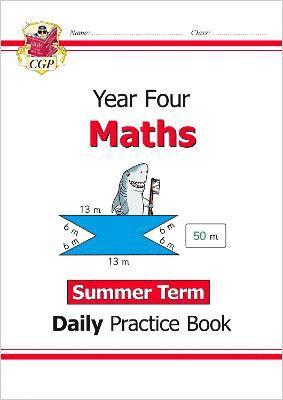 bokomslag KS2 Maths Year 4 Daily Practice Book: Summer Term