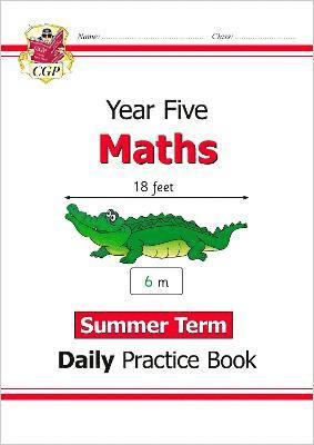 bokomslag KS2 Maths Year 5 Daily Practice Book: Summer Term