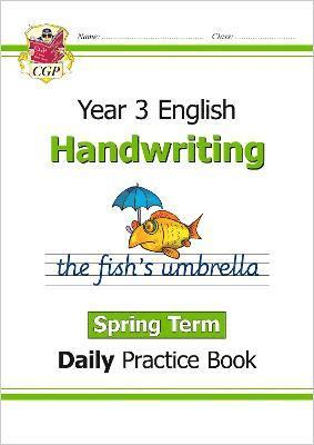 bokomslag KS2 Handwriting Year 3 Daily Practice Book: Spring Term