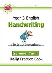 bokomslag KS2 Handwriting Year 3 Daily Practice Book: Summer Term