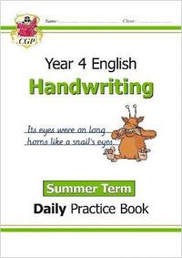 bokomslag KS2 Handwriting Year 4 Daily Practice Book: Summer Term