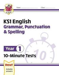 bokomslag KS1 Year 1 English 10-Minute Tests: Grammar, Punctuation & Spelling