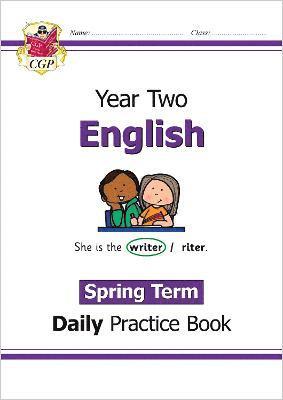 bokomslag KS1 English Year 2 Daily Practice Book: Spring Term