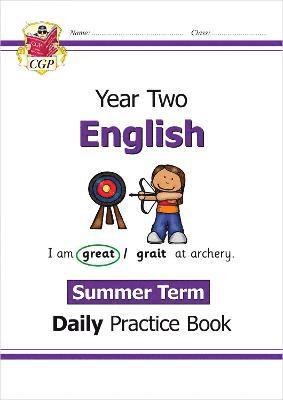 bokomslag KS1 English Year 2 Daily Practice Book: Summer Term