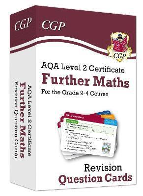 bokomslag AQA Level 2 Certificate: Further Maths - Revision Question Cards