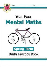 bokomslag KS2 Mental Maths Year 4 Daily Practice Book: Spring Term