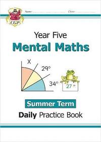 bokomslag KS2 Mental Maths Year 5 Daily Practice Book: Summer Term