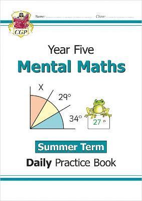 bokomslag KS2 Mental Maths Year 5 Daily Practice Book: Summer Term