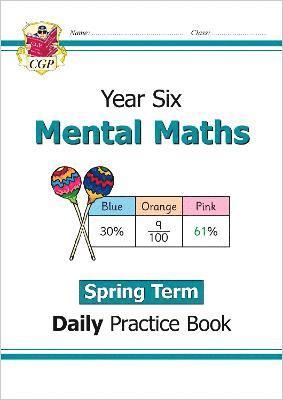 CGP Books, Cgp Books, CGP Books, Cgp Books - KS2 Mental Maths Year 6 Daily Practice Book: Spring Term, Häftad