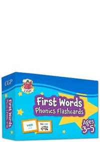 bokomslag First Words Phonics Flashcards for Ages 3-5