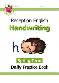 bokomslag Reception Handwriting Daily Practice Book: Spring Term