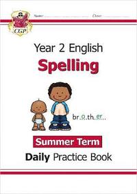bokomslag KS1 Spelling Year 2 Daily Practice Book: Summer Term