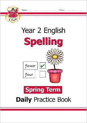 bokomslag KS1 Spelling Year 2 Daily Practice Book: Spring Term