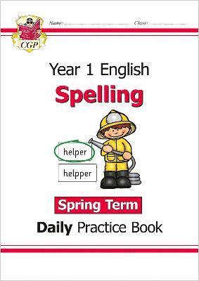 CGP Books, Cgp Books, CGP Books, Cgp Books - KS1 Spelling Year 1 Daily Practice Book: Spring Term, Häftad