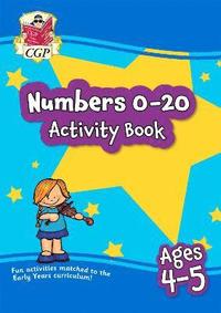 bokomslag Numbers 0-20 Activity Book for Ages 4-5 (Reception)