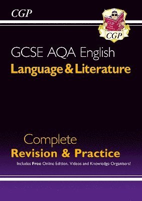 bokomslag GCSE English Language & Literature AQA Complete Revision & Practice - inc. Online Edn & Videos