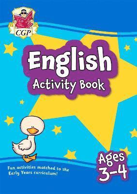 bokomslag English Activity Book for Ages 3-4 (Preschool)