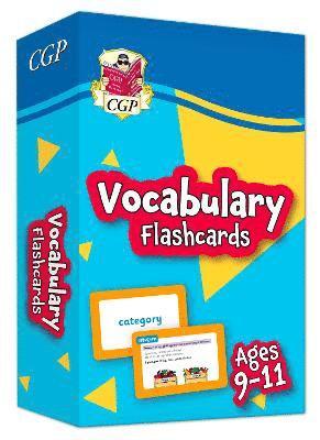 bokomslag Vocabulary Flashcards for Ages 9-11