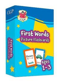 bokomslag First Words Picture Flashcards for Ages 1-3