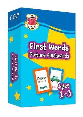 bokomslag First Words Picture Flashcards for Ages 1-3