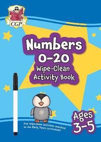 bokomslag New Numbers 0-20 Wipe-Clean Activity Book for Ages 3-5 (with pen)