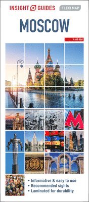 Insight Guides Flexi Map Moscow 1