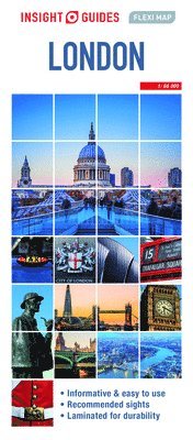 bokomslag Insight Guides Flexi Map London (Insight Maps)