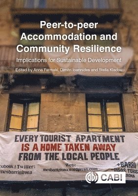 bokomslag Peer-to-peer Accommodation and Community Resilience