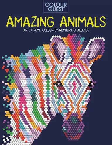 Lauren Farnsworth - Colour Quest®: Amazing Animals, Häftad