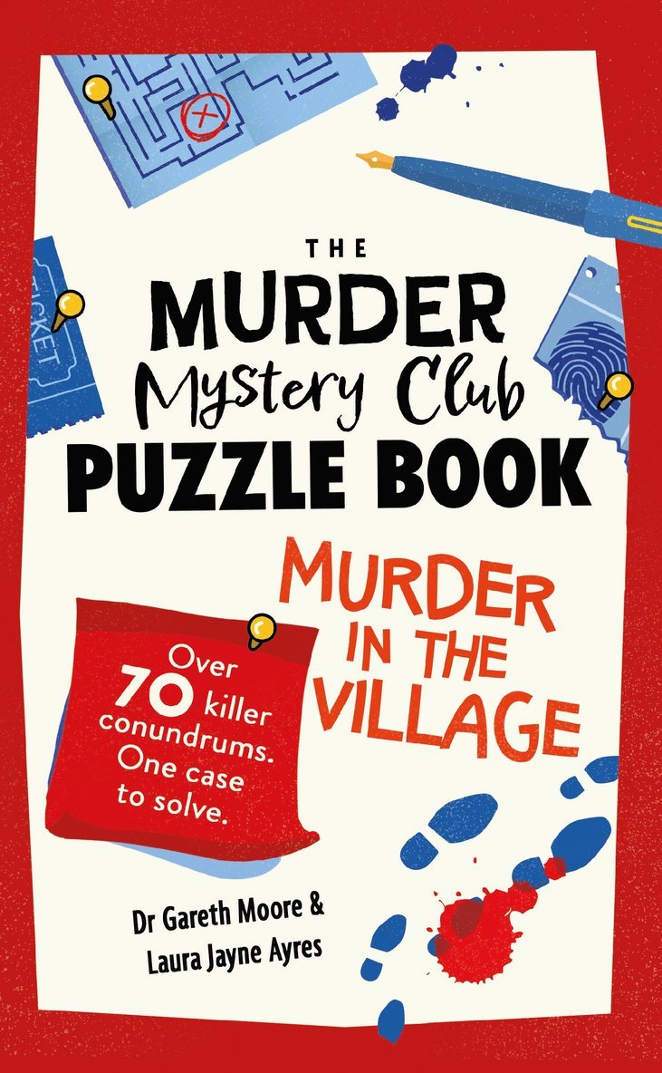 The Murder Mystery Club Puzzle Book: The Murder in the Village 1