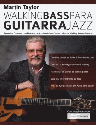 bokomslag Linhas de Walking Bass Para Guitarra Jazz - Martin Taylor