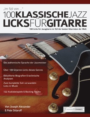 100 Klassische Jazz Licks fu&#776;r Gitarre 1