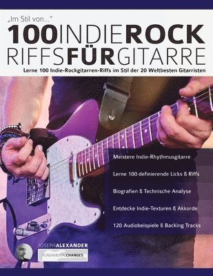 bokomslag 100 Indie-Rock Riffs Fu&#776;r Gitarre