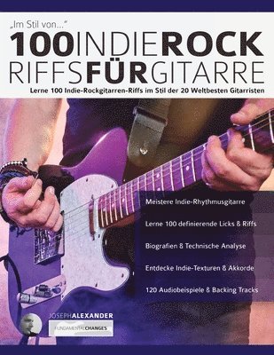 bokomslag 100 Indie-Rock Riffs Fu?r Gitarre