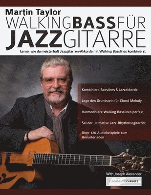 bokomslag Martin Taylor Walking Bass fu&#776;r Jazzgitarre